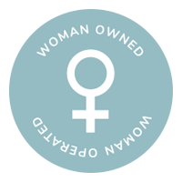 Woman-owned and operated business icon